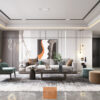 Ghế Sofa chữ I Hiện Đại Đa Chức Năng 1329 Lux
