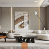 Ghế Sofa chữ I Vòng Cung Tinh Tế 1330 Lux