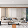 Ghế Sofa chữ I hiện đại tối giản 1308 Lux