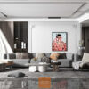 Ghế Sofa chữ I Linh Hoạt cho Phòng Khách Mở 1332 Lux