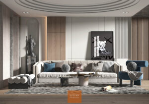 Ghế Sofa chữ I Sofa Regal Art Deco 1312 Lux