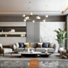 Ghế Sofa chữ I Hiện Đại Sang Trọng Cho Phòng Khách Cao Cấp 1315 Lux