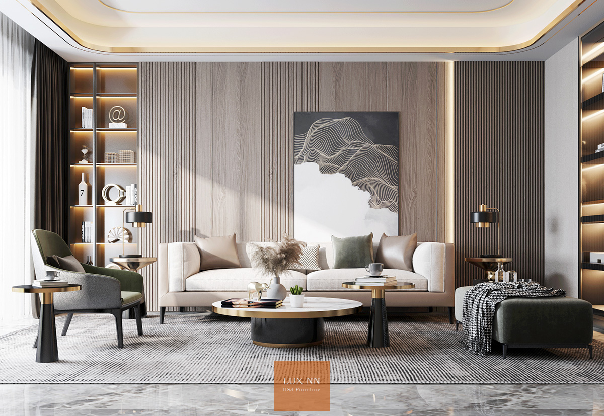 Ghế Sofa chữ I Lux Prime 1318 Lux