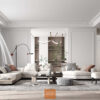 Sofa chữ L Japandi 2037 Lux