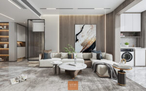 Sofa chữ L Wabi Sabi 2042 Lux