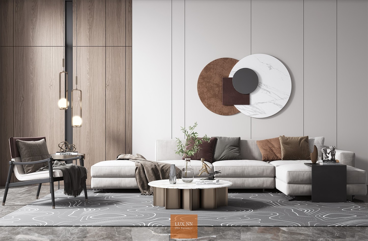 Sofa chữ L basic 2029 Lux