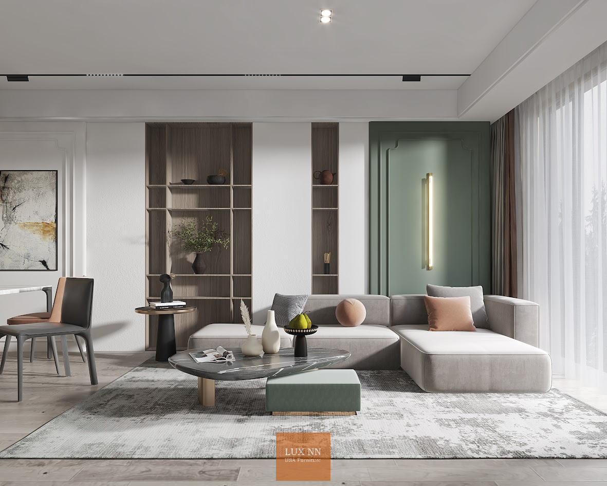 Sofa chữ L basic 2036 Lux