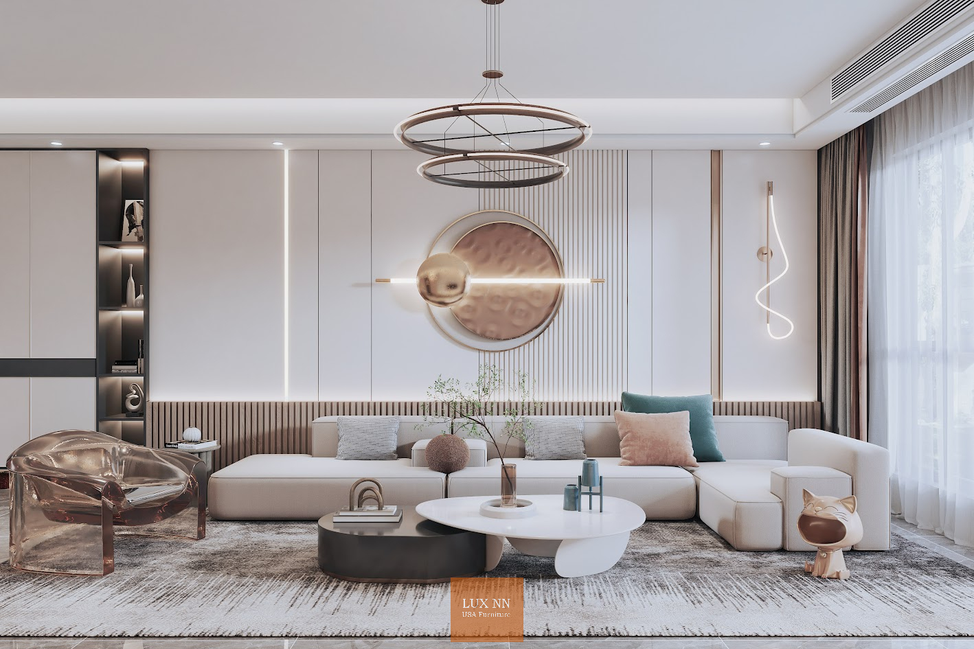 Sofa chữ L basic 2040 Lux