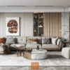 Sofa chữ L basic hiện đại 2039 Lux