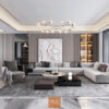 Sofa chữ L basic liefn bàn trà 1016 Lux