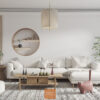 Sofa chữ L basic mộc 2044 Lux