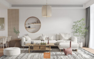 Sofa chữ L basic mộc 2044 Lux