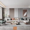 Sofa chữ L di chuyển 1011 Lux