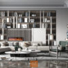 Sofa chữ L góc xéo basic 1004 Lux