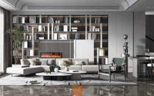 Sofa chữ L góc xéo basic 1004 Lux