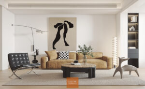 Ghế Sofa chữ I Amber Luxe 1321 Lux