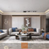 Ghế Sofa chữ I Phong Cách Đương Đại Harmony1342 Lux