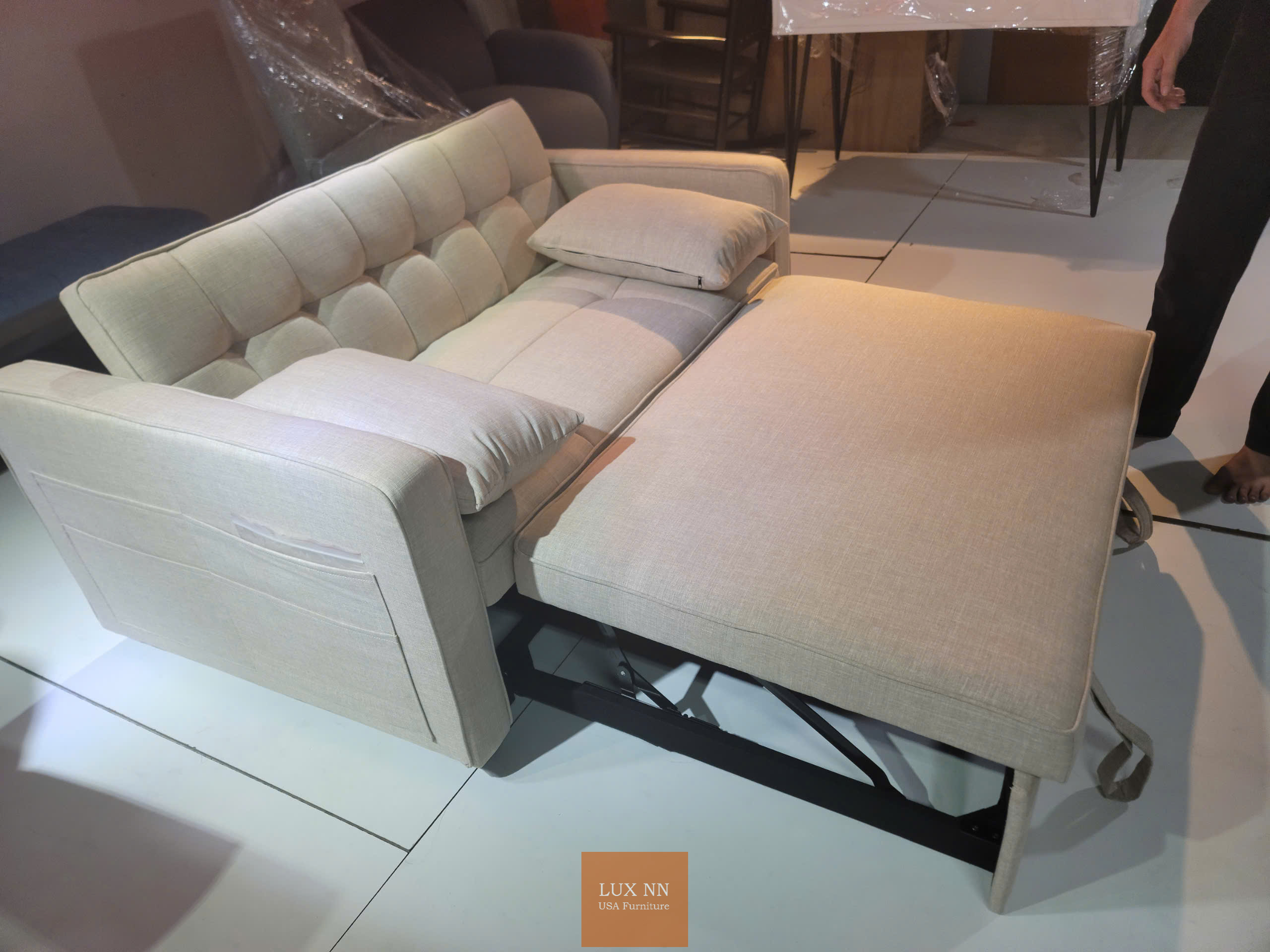 Sofa bed Merax kéo ngã thành giường NN201
