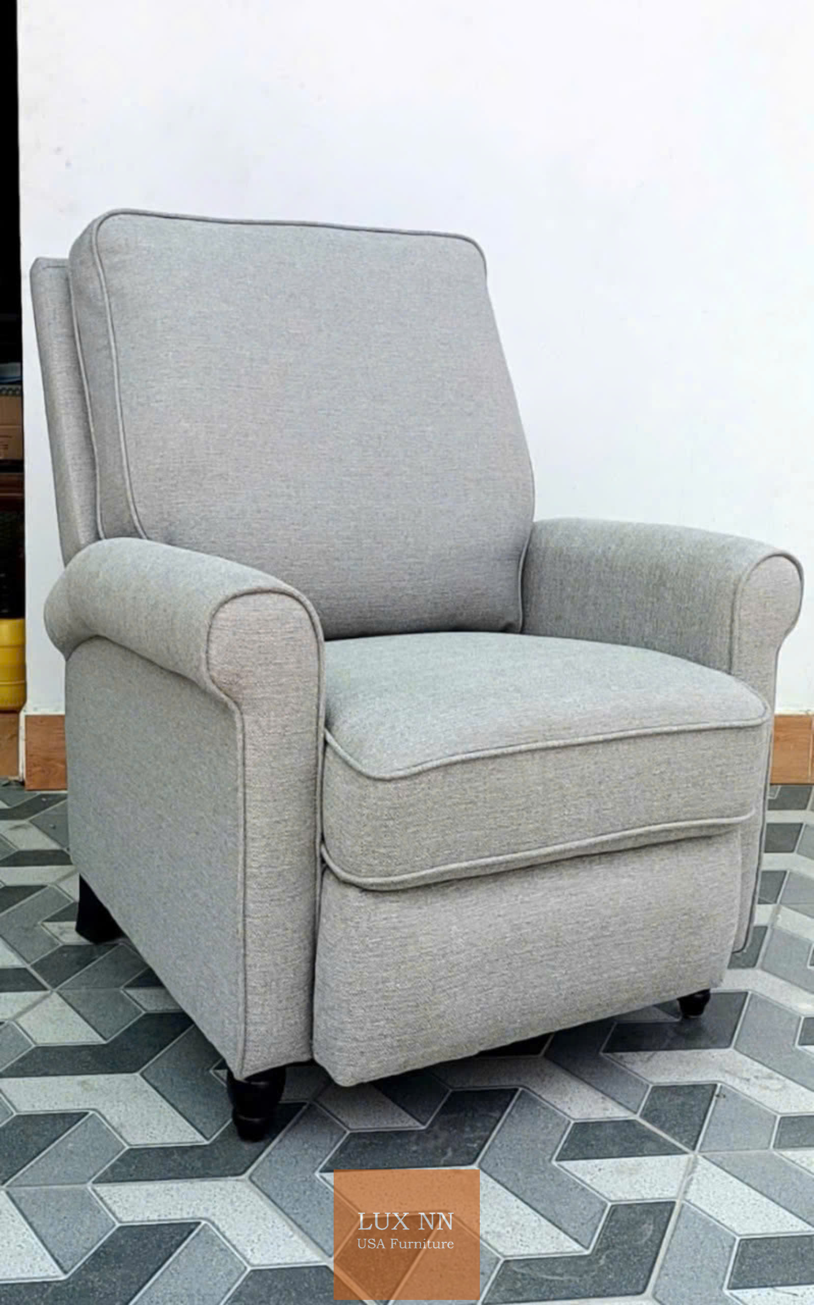 sofa thư giản Dove Gray đa năng 3 tư thế, NN101